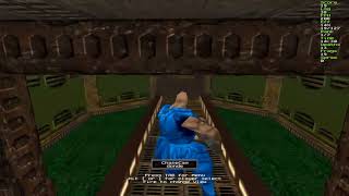 Gut by Geezer, gut.bsp Quake 2 gameplay on classic deathmatch map by Geezer