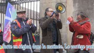 Plus de 300 manifestants  Avallon contre la rforme des retraites !