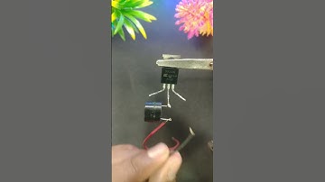 Touch sensor project with Irfz44n mosfet #shortsvideo