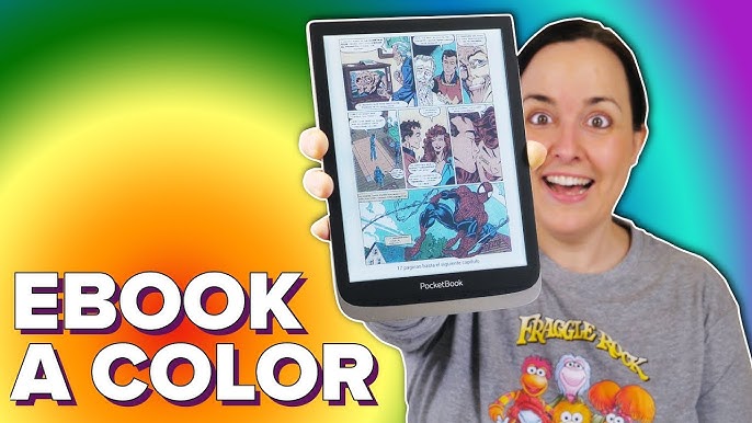 COLOR eBOOK! PocketBook InkPad Color 2 eREADER cómics cuentos gráficos etc  