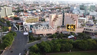Semarang, City in Central Java Indonesia 🇮🇩 by drone