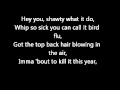 Chris Brown -  Convertible (Lyrics on screen) karaoke In My Zone