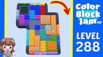 Color Block Jam Level 288 Solution Walkthrough