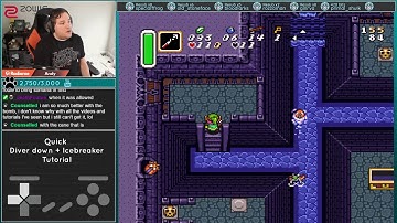 Quick Tutorial on Diver Down (Holy Diver) and Ice Breaker glitches in ALTTP!