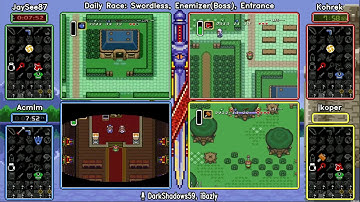 JaySee87/Kohrek/Acmlm/jkoper Swordless+Enemizer+Entrance. ALTTP Randomizer Daily Race