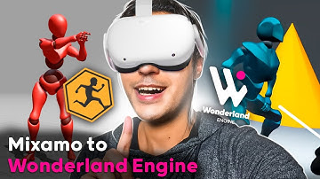 Mixamo to Wonderland Engine