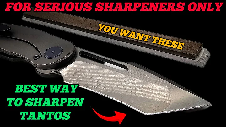 Skinny Stones For Seriously Sharp Edges + Pro Tips For Tantos: NEEVEKNIFECO OFFENDER SHARPENING