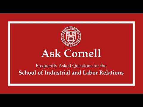 Vídeo: É fácil entrar em Cornell ILR?