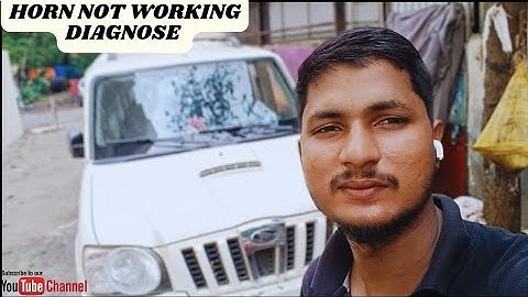 Mahindra Scorpio Horn Not Working | Wiring Repairing