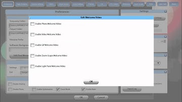 Photo Booth Upload - Preferences Screen