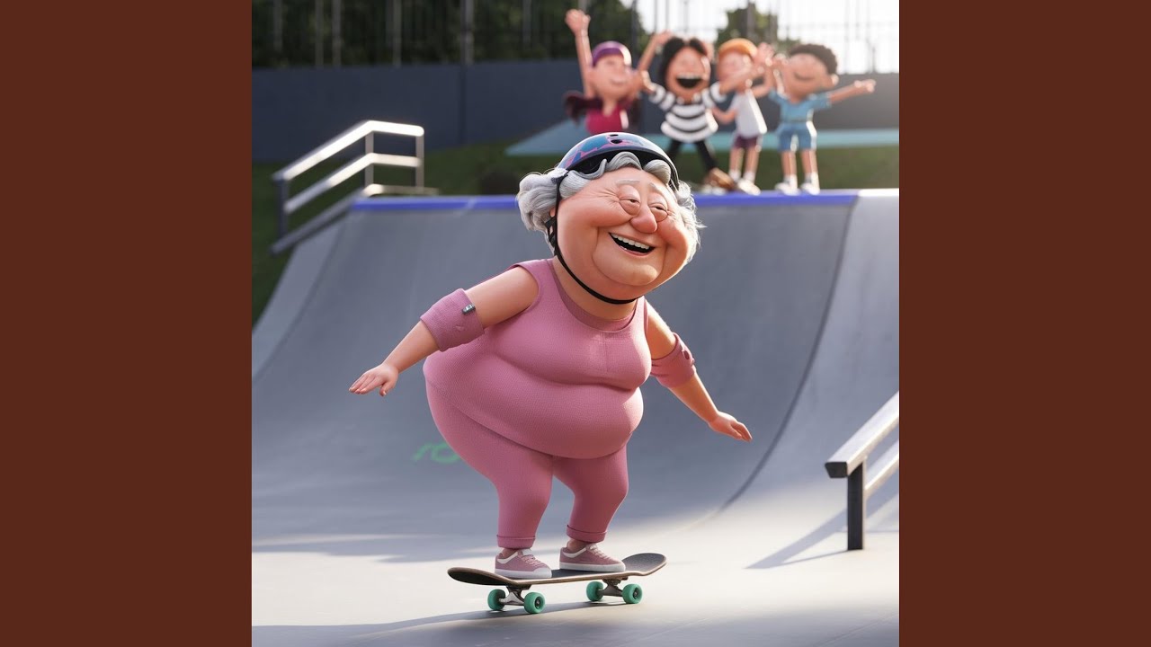 Kinderliedjes: Mijn oma is een skater! - YouTube