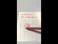 MITSUBISHI uni COLORED PENCILの試し塗り