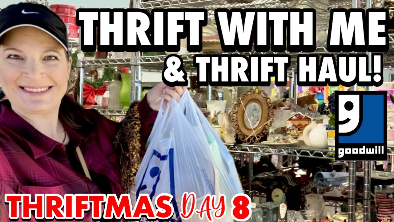 A FULL CART THRIFTING IN GOODWILL/THRIFT WITH ME HOME DECOR & THRIFT ...
