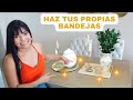 BANDEJAS ELEGANTES y rústicas: aprende cómo hacerlas-HAZ TUS PROPIAS BANDEJAS EFECTO MARMOL