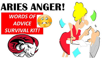 Aries Anger - 5 Tips On How To Survive The Aries Wrath! - Sun, Moon, Rising, or Mars