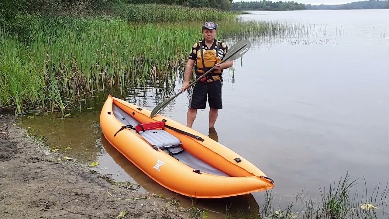 Байдарка Merman 430 в одного - YouTube