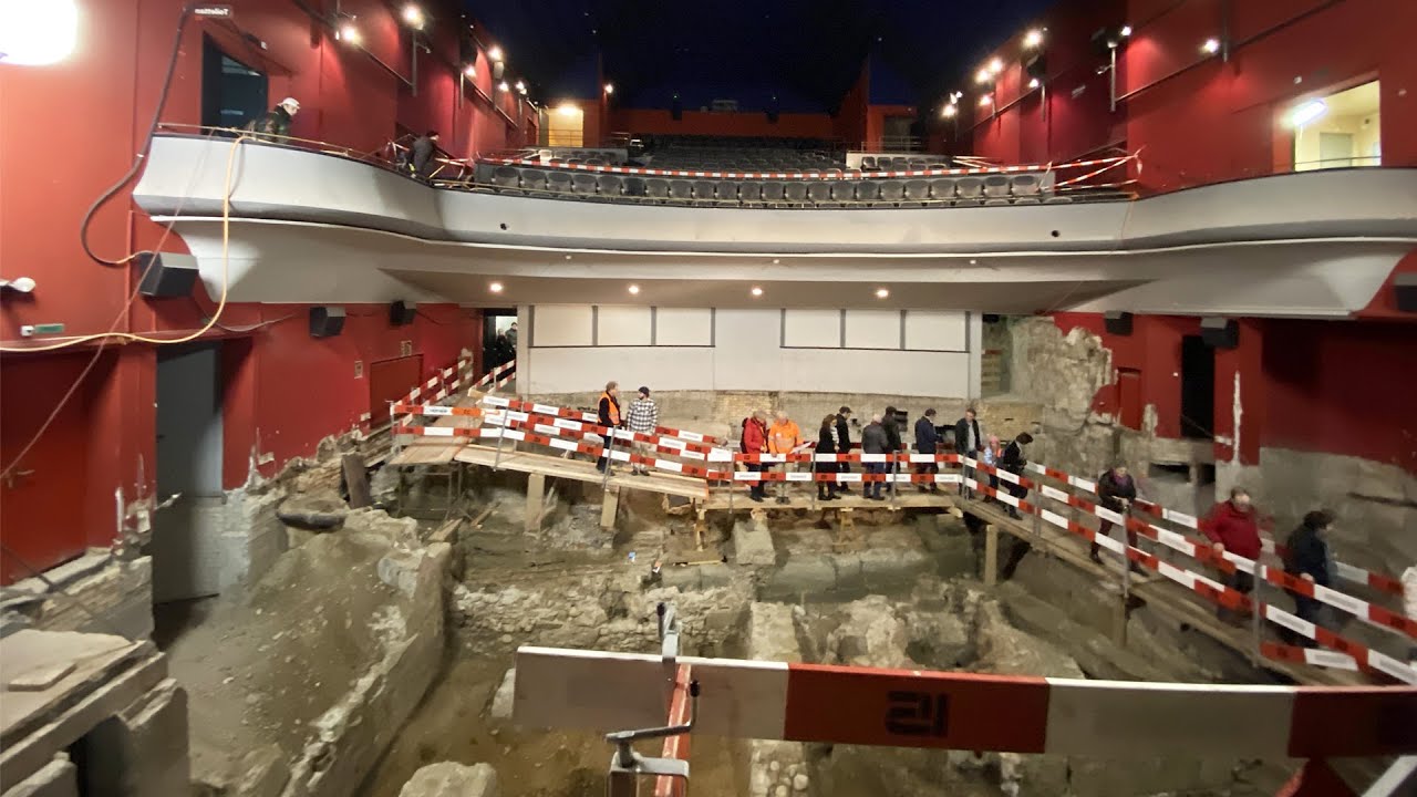Kino Capitol Bern: öffentliche Führung durch die archäologische Grabung ...