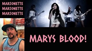 Mary's Blood - Marionette "Official Video" (LED Reacts and loved every moment of it!!!!!!)