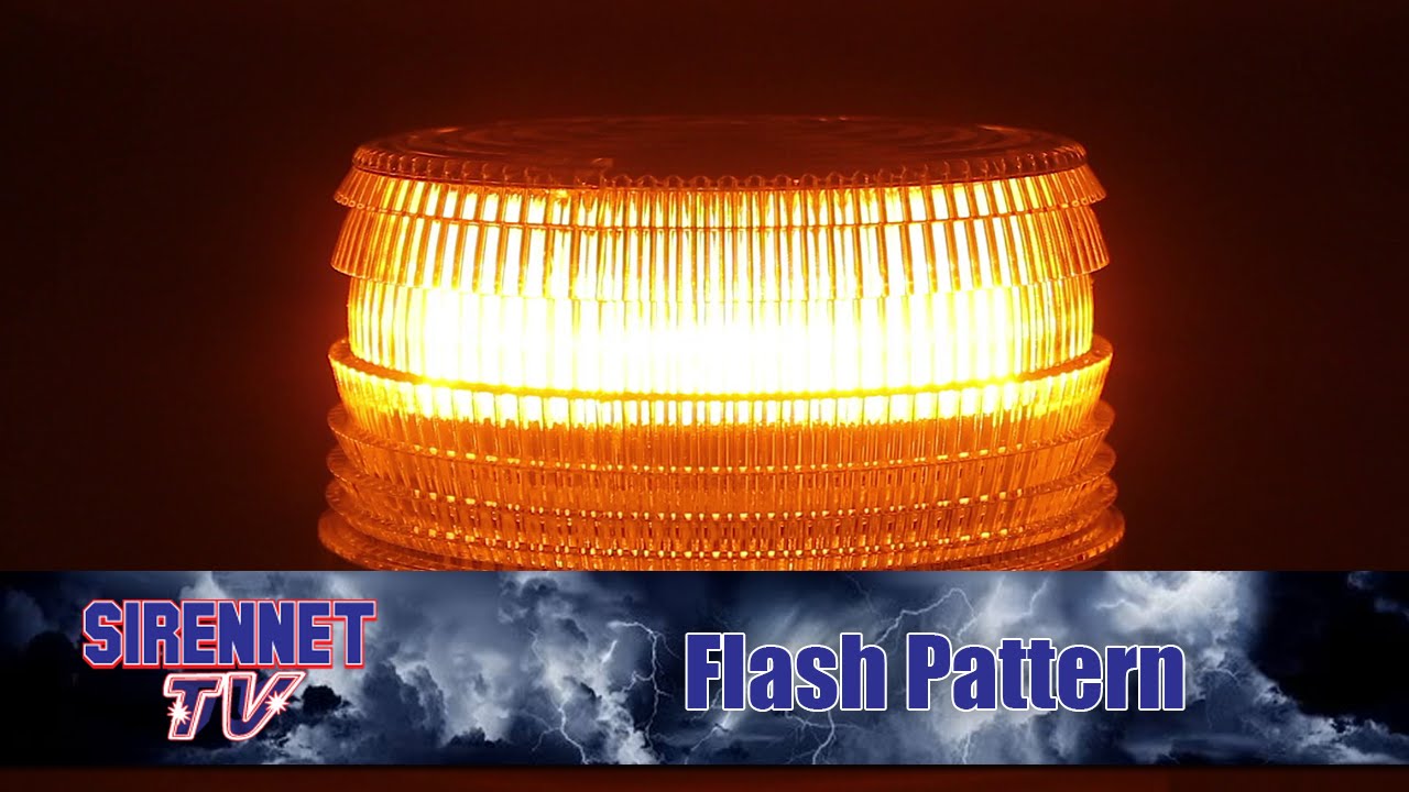 Flash Pattern: Able 2 SHO-ME Flashpoint Bi-Color LED Beacon - YouTube