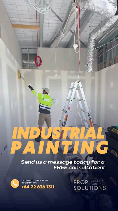 www.propsolutions.co.nz  #IndustrialExcellence #homepainting #IndustrialPainting