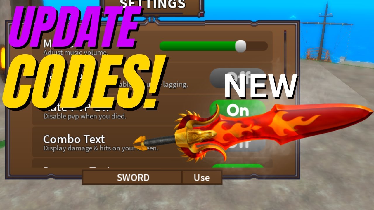 NEW* UPDATE! SWORD* CODES! [UPDATE 4.66] King Legacy ROBLOX 