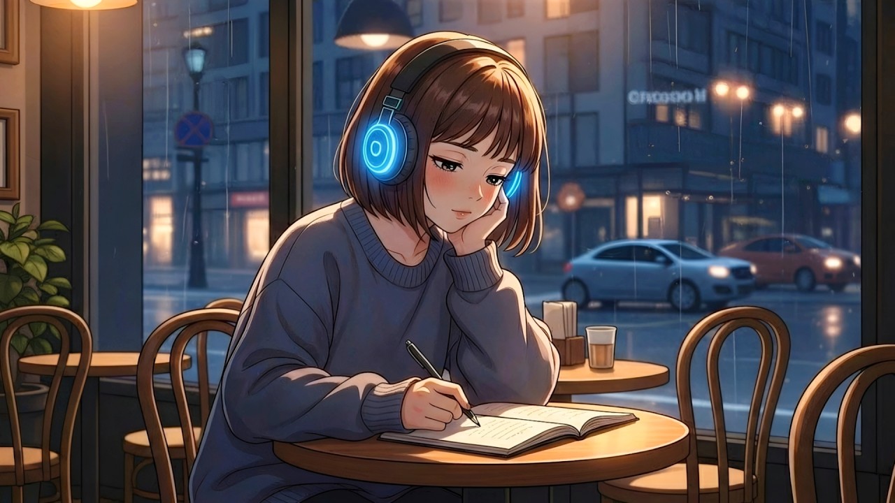 Calm , LoFi Music for Cozy Cafe Workspace & Relaxing | LOFI ALONE GIRL