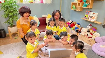 Hoạt động tuần 2 tháng 11 của các bé trường mầm non Chim Non