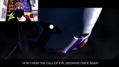 Reaction To The Puppet Song ANIMATED! (FNAF Song By TryHardNinja - Animation By BrocoMations)