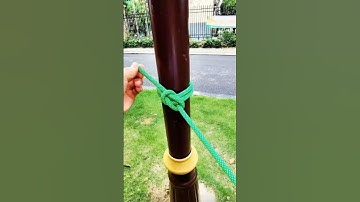 This Simple Knot Could Save Your Life #knot #technique #rope #interesting #knowledge