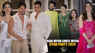Bade Miyan Chote Miyan IFTAR Party 2024 | Akshay Kumar, Tiger Shroff, Manushi Chillar, Alaya F