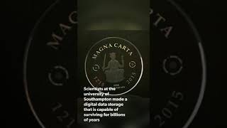 Optical storage device that could record the history of humankind