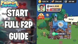 I Start Play Palmon Survival WITHOUT Spending 0 Money , Tips for f2p players - Palmon: Survival
