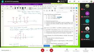 Communication System Principles Tutorial Recording 5