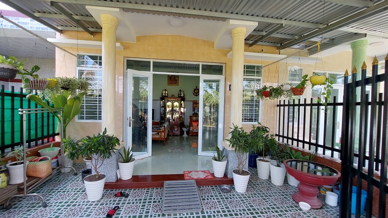 Nhà Đẹp Bến Tre 121 m2 (6×20) Thiết Kế Đơn Giản Tinh Tế Xã Hữu Định Huyện Châu Thành Gần Chợ Tú Điền