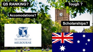 All About University of Melbourne | Admission, QS Ranking , Detailed Tour , Scholarships #australia