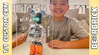 My 1 of 1 Custom CKN Bearbrick From YouTube