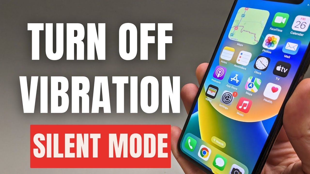Turn off Vibration For Calls/ Messages in Silent Mode on ANY IPhone