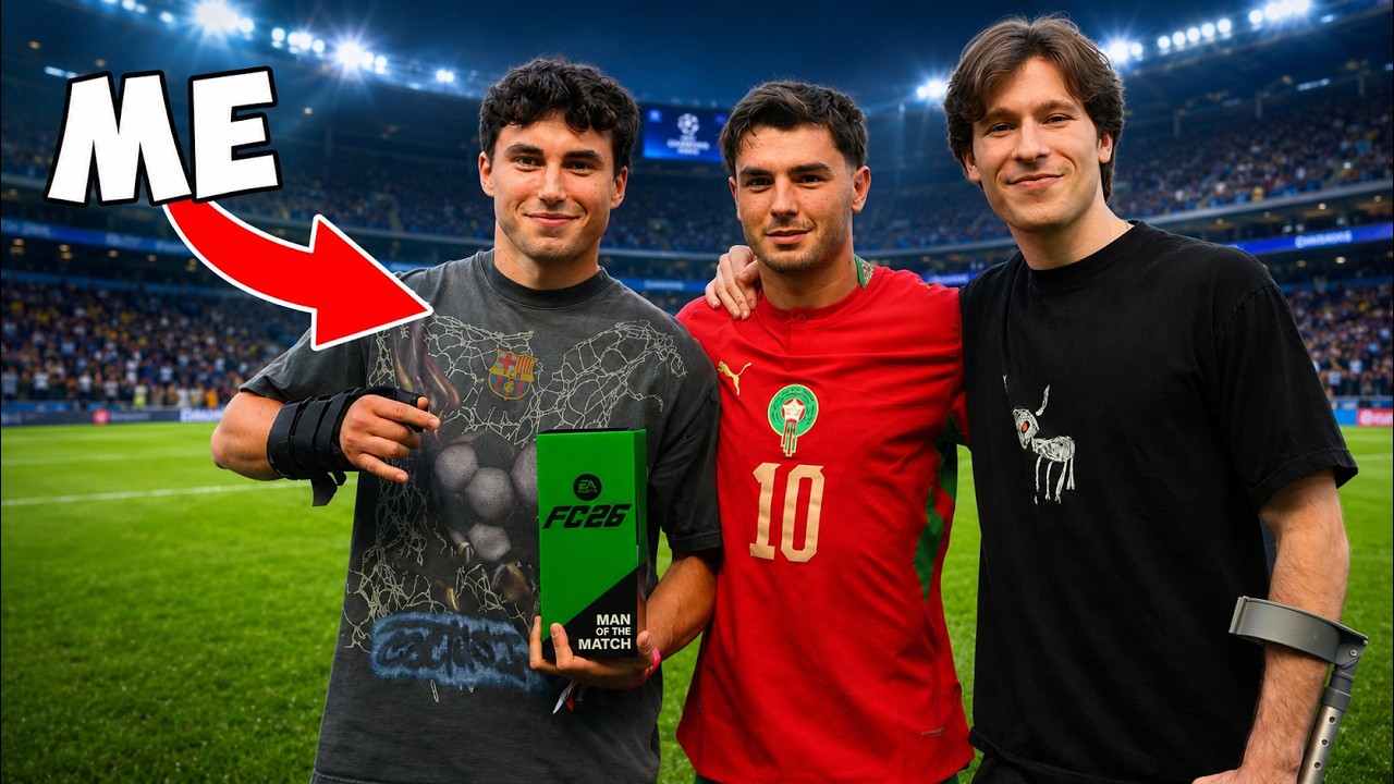 I Gave Brahim Diaz The MOTM & He Gave Me His Jersey!