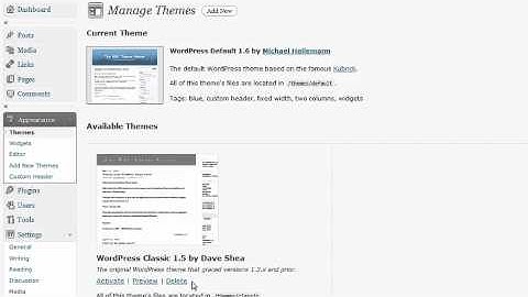 Why and How to Delete Unused Themes with Wordpress
