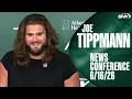 oe Tippmann details new Jets contract extension, being full-time guard, Knicks electrifying New York