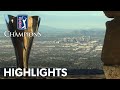 Top-3 shots from Round 3 at Charles Schwab Cup