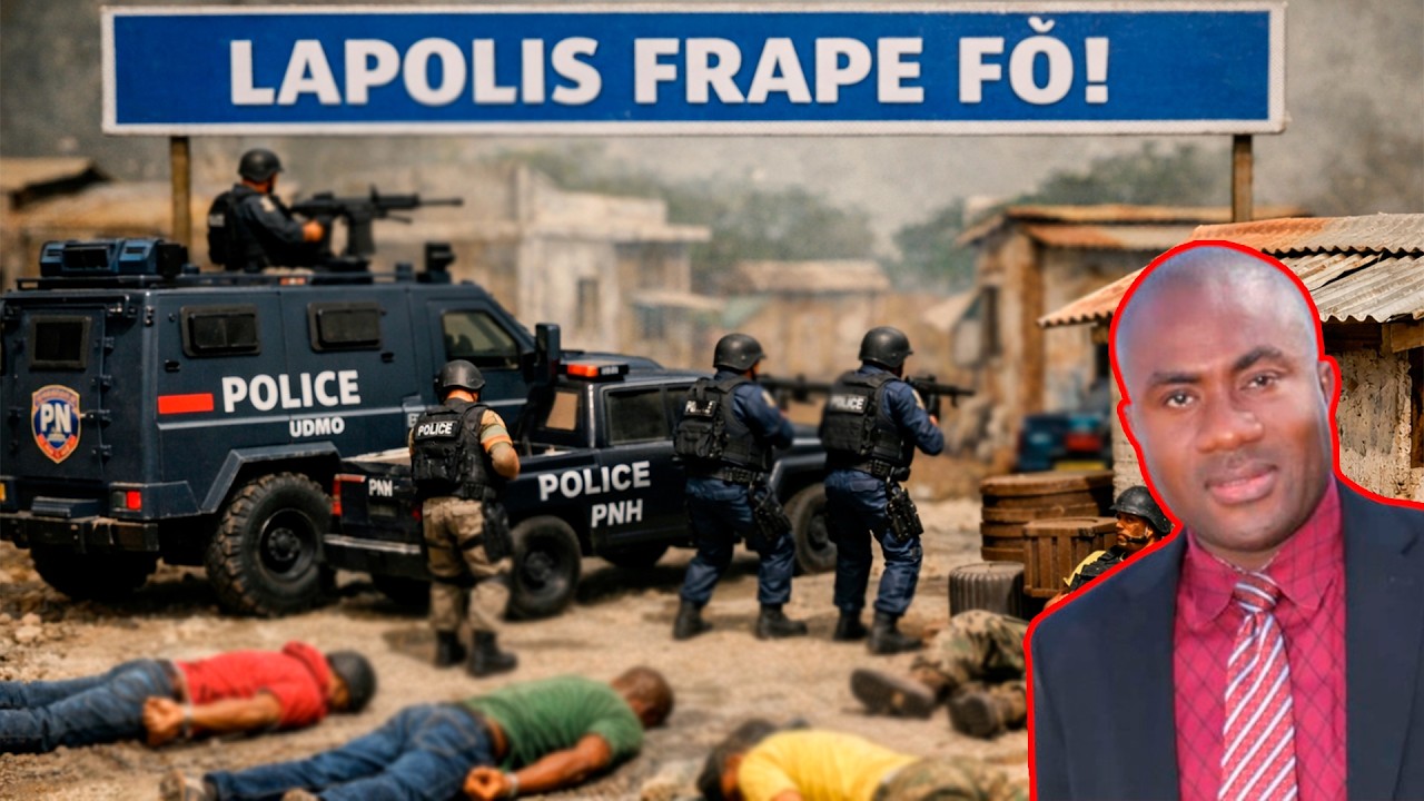 Lapolis vide bal sou plizyè bandi mibalè, wa sezi tande kòman