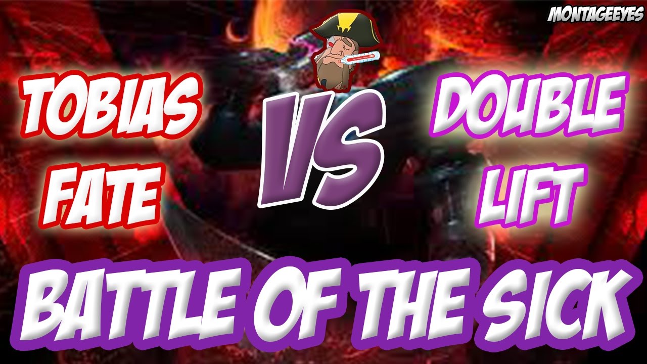 BATTLE OF THE SICK -TOBIAS FATE VS DoubleLift |tobias fate FULL GAME HIGHLIGHTS