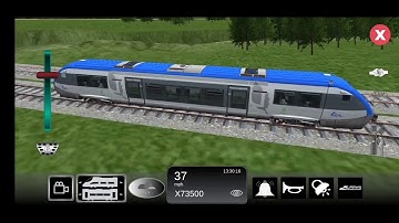 X73500 Diesel Locomotive Train Simulator Android Gameplay