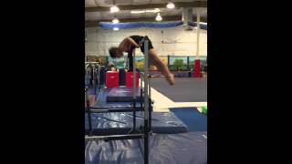 Boys Class 2 High Bar Routine