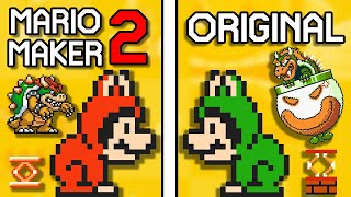 The CHANGED items of Super Mario Maker 2