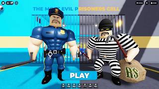 THIEF VS POLICE PRISON RUN Obby New Update - Roblox All Bosses Battle FULL GAME Walkthrough All Item screenshot 2