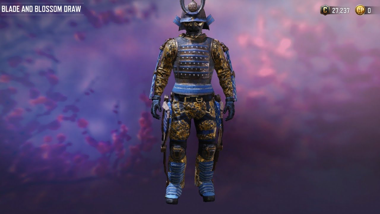 NEW Sentinel Recon Shogun Mobile GameLOOP AK 47 Kuromaku Call of Duty