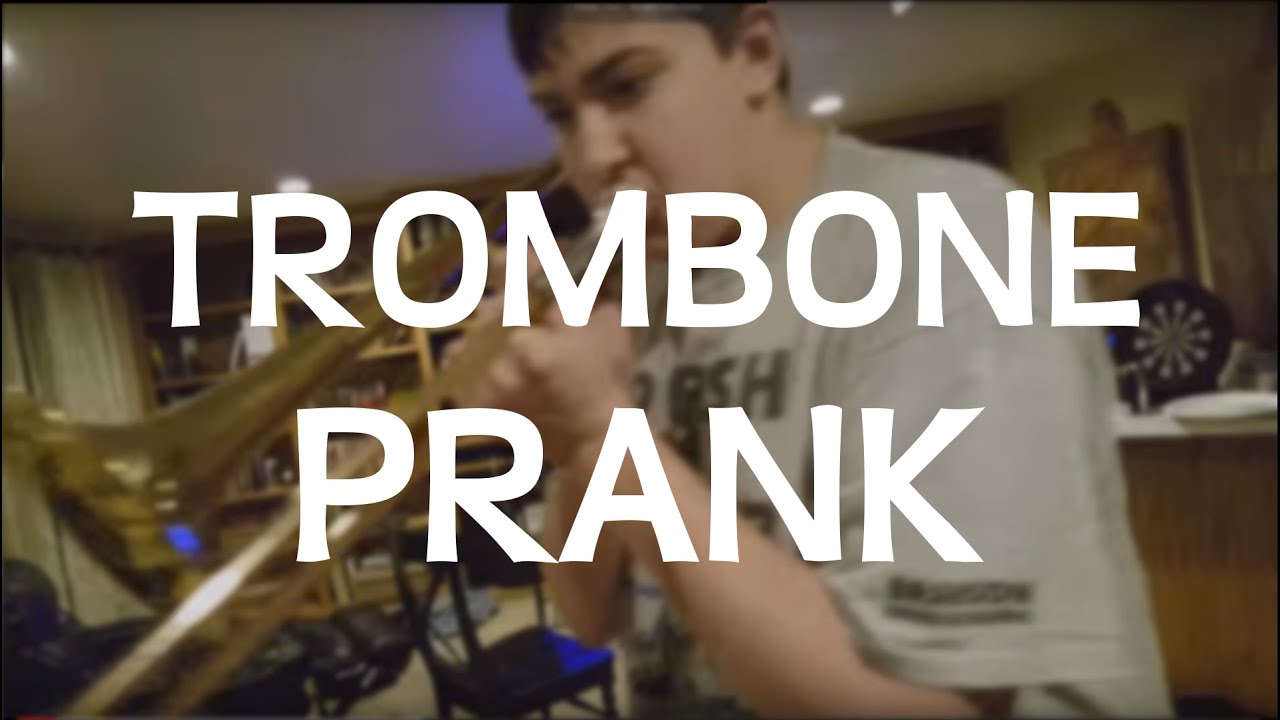 Wades Trombone Wake Up Prank at 3am!