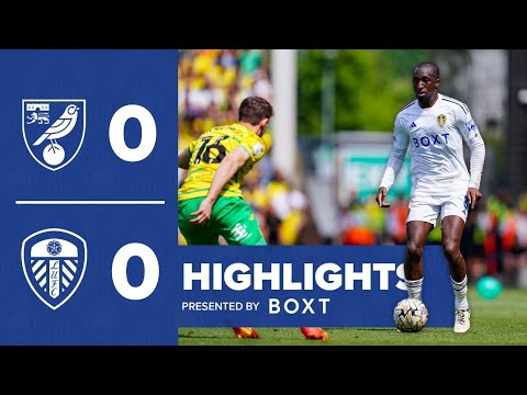 Highlights: Norwich City 0-0 Leeds United | EFL Championship Play-off semi-final 1st leg